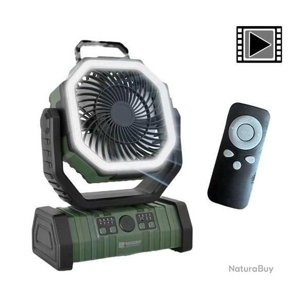 Batterie Holdcarp 20000mAh + Ventilateur intgr avec Tlcommande