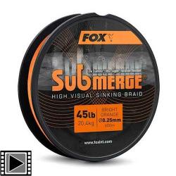 Tresse Fox Submerge High Visual Orange 600m 0.25mm