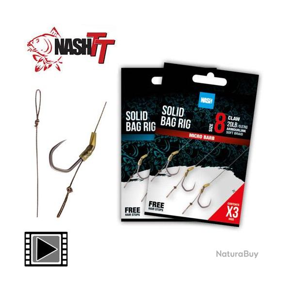 Bas de Ligne Nash Solid Bag Rig n 4