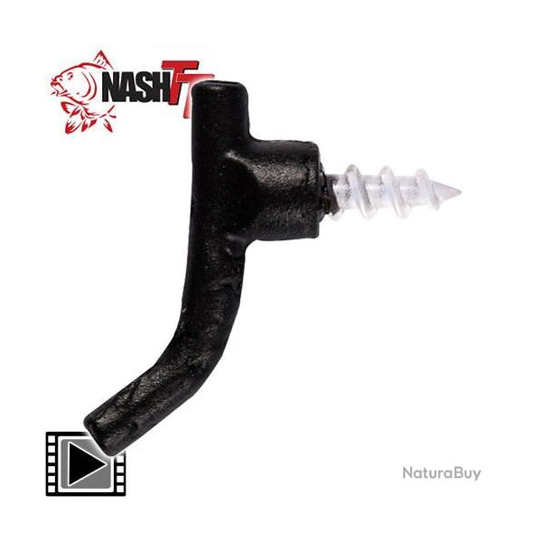 Adaptateur Nash Zig Screws Black (par 10)