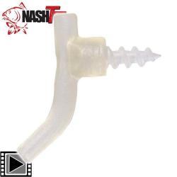 Adaptateur Nash Zig Screws Clear (par 10)