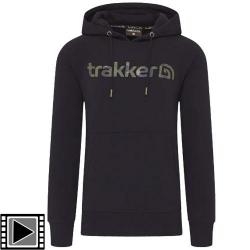 Sweat Trakker CR Logo Hoody Black Camo