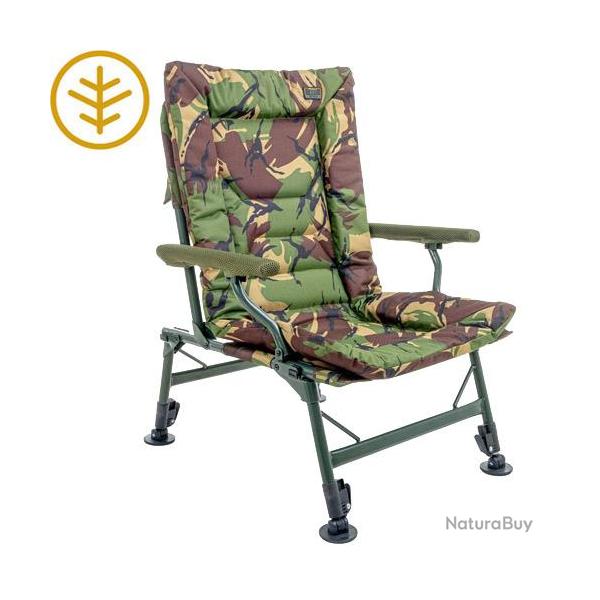 Level Chair Wychwood Riot Tactical Compact with arms