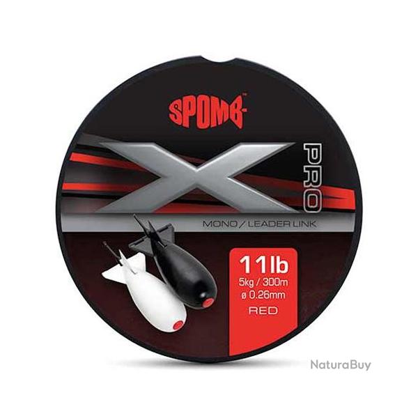 Nylon Spomb X Pro Rouge 0.26mm 300m