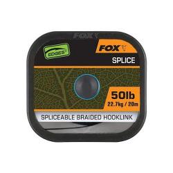 Tresse Fox Edges Naturals Splice 20m 50lbs