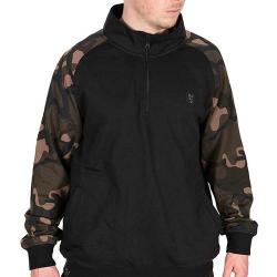 Sweat Fox LW Black Camo QTR Zip