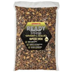 Graines Starbaits Ready Seeds Spod Mix 1kg Ginger Squid