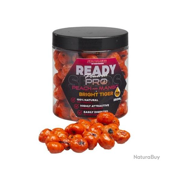 Noix Tigres Starbaits Ready Seeds Pro Bright 250ml Peach Mango