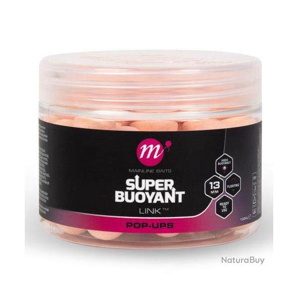 Pop Ups Mainline Super Buoyant Pink 13mm Link