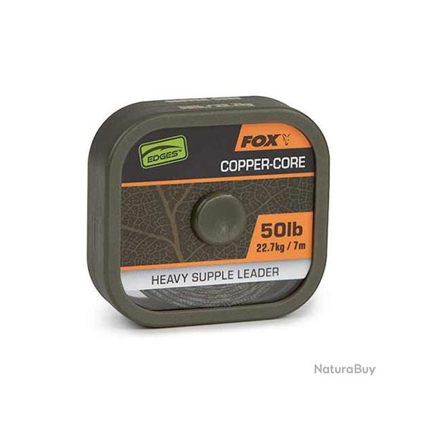 Softcore Fox Edges Naturals Copper-Core 50lbs 7m