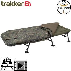 Bed Chair Trakker RLX Camo Bed System 6 pieds 3 saisons