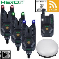 Coffret Sonik centrale 3 Détecteurs Herox