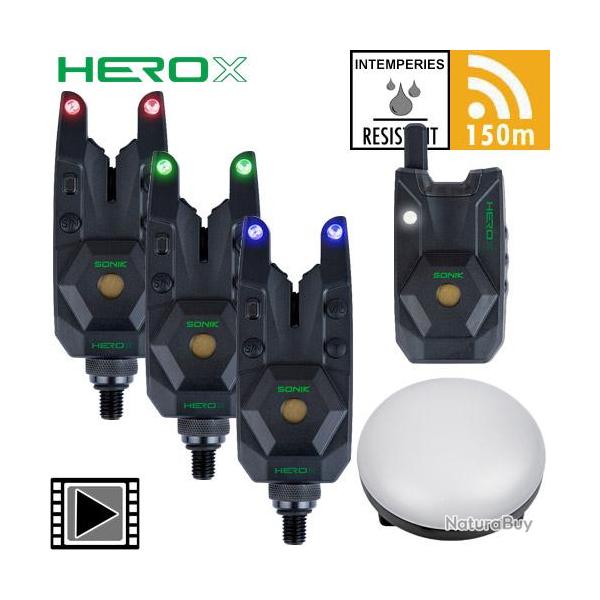 Coffret Sonik centrale 3 Dtecteurs Herox