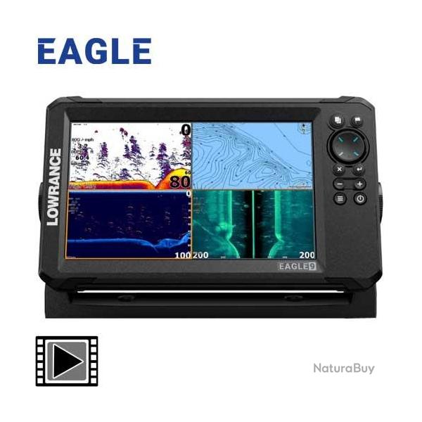 Sondeur Lowrance Eagle 9 Sonde TA TRIPLESHOT HD