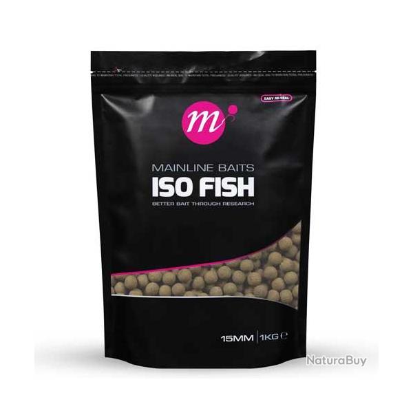 Bouillettes Mainline Iso Fish 15mm 1kg