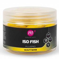 Bouillettes Equilibrées Mainline Fluoro Wafters Yellow 15mm Iso Fish