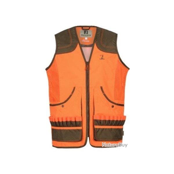 Gilet Savane orange PERCUSSION