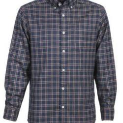 Chemise carreaux NEVADA bleu rouge Idaho Percussion