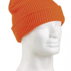 Bonnet acrylique orange