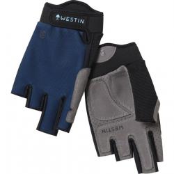 Gants Westin Drip UPF Half Finger Glove XL Petrol Blue