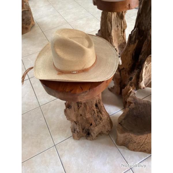 Chapeau Sombrero Mexicain en paille tresse extra fine taille 58