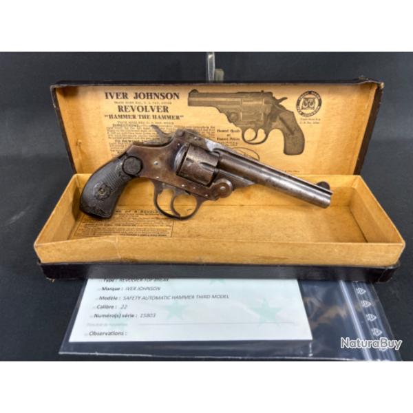 IVER JOHNSON calibre 22LR avec boite