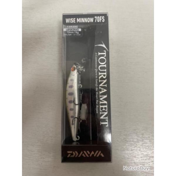 !! LEURRE DAIWA TOURNAMENT 70mm col YAMAME