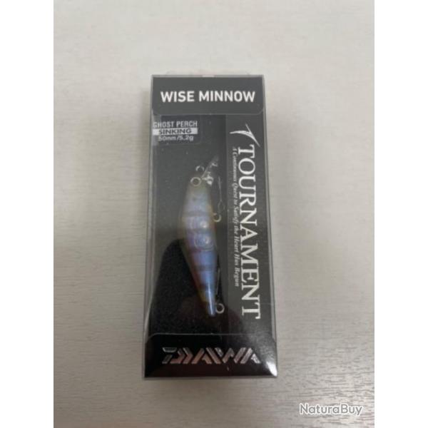 !! LEURRE DAIWA TOURNAMENT 50mm col GHOST PERCH