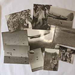 Rare lot de 10 photos para 1er RCP 44/45 WW2