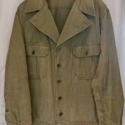 Veste treillis HBT us army 1er model 1941 WW2