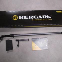 Action canonnée Bergara B14 Custom 308win, canon inox énorme!!! PORT et rail acier OFFERTS!!!