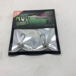 Tête plombée Fiiish & release mud digger 2g 65