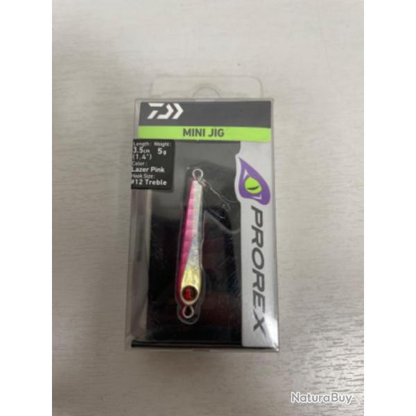 !! LEURRE JIG DAIWA PROREX 5gr col LAZER PINK