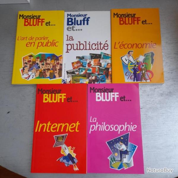 Monsieur Bluff et ... 5 livres