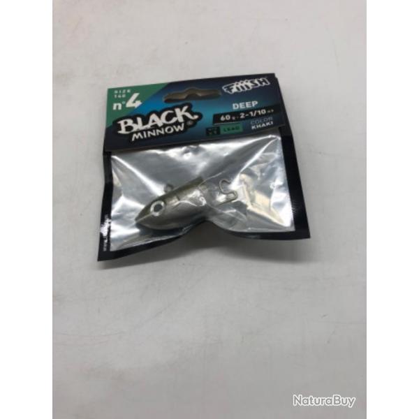 Tte plombe deep  Fiiish black minnow 60g 140