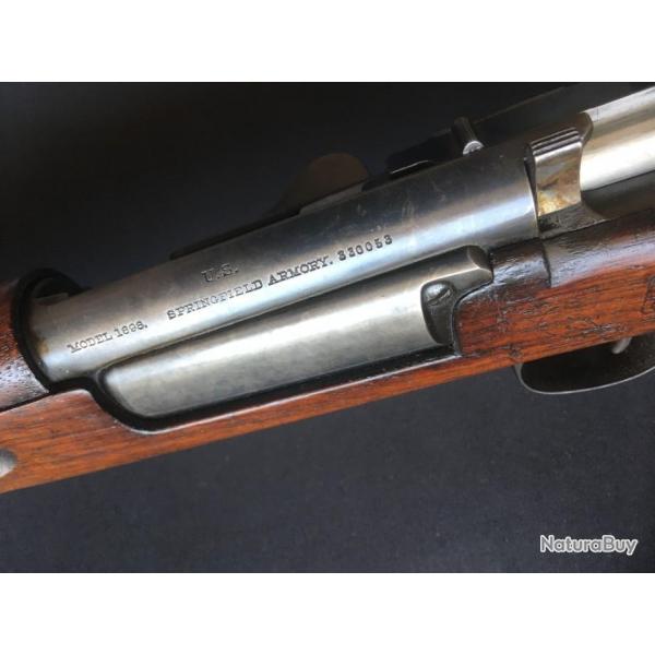 Superbe Krag-Jorgensen Model 1898. US. en 30-40 Krag - Springfield Armory