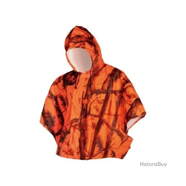 Poncho VERNEY CARRON ghost camo orange taille unique