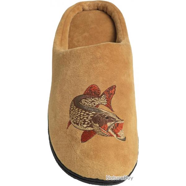 Chaussures De Dtente Stepland Broderie Brochet-39/40