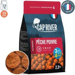 Bouillettes Cap River Peche Poivre 15mm 2.5kg