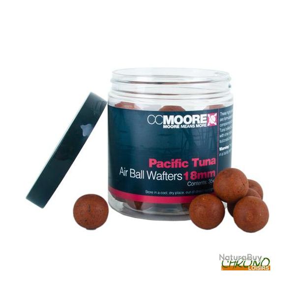 Bouillettes Equilibres CC Moore Pacific Tuna Air Ball Wafters 18mm