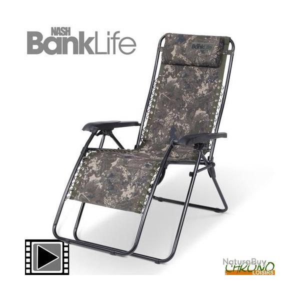 Chaise Longue Nash Bank Life Hi-Back Lounger