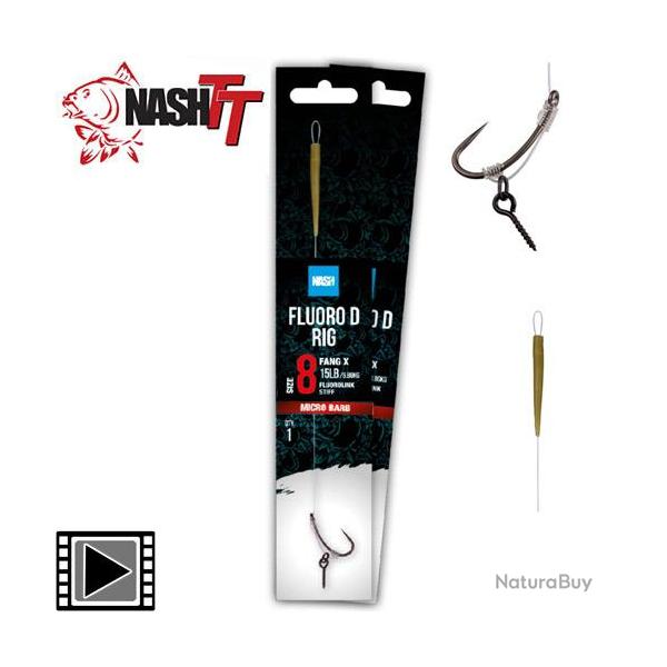 Bas de Ligne Nash Fluoro D Rig n 6