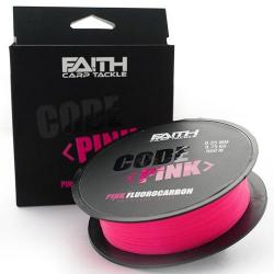 Ligne Fluorocarbon Faith Code Pink 0,35mm 500m