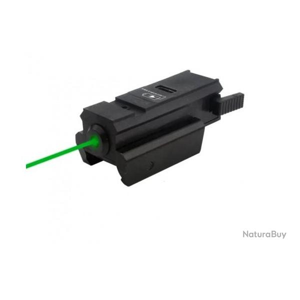 Laser vert Micro One rechargeable via USB