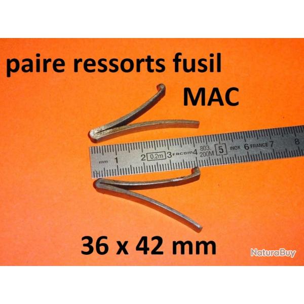 paire ressorts de chiens fusil MAC Manufacture dArmes Chatellerault - VENDU PAR JEPERCUTE (a7261)