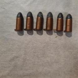 6 munitions 7mm a broches