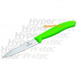 Couteau office Victorinox lame 10 cm Manche vert