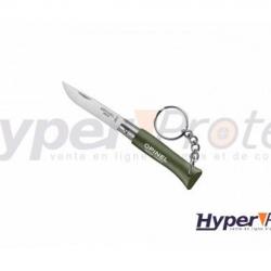 Porte clef Opinel n° 04 inox manche Kaki