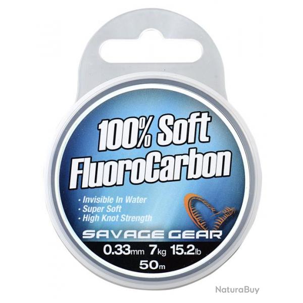 Fluorocarbon Soft Savage Gear Clear 33/100-7KG