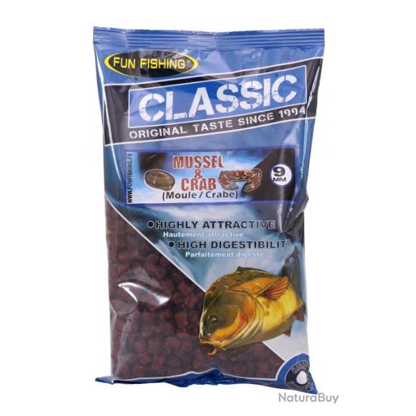 Pellet Fun Fishing Classic 9Mm 700Gr Moule Crab